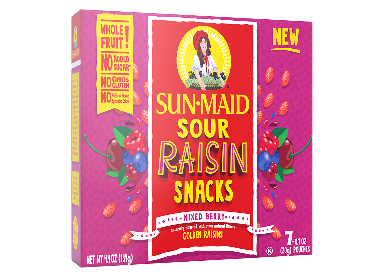 Sun-Maid Mixed Berry Sour Raisin Snacks